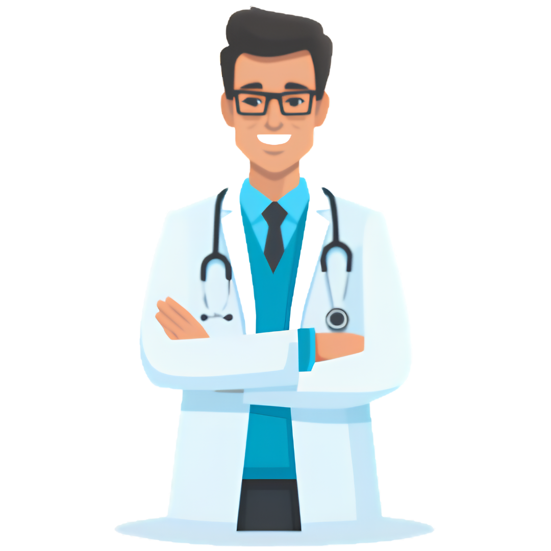 Niamm Doctor folding arms smiling
