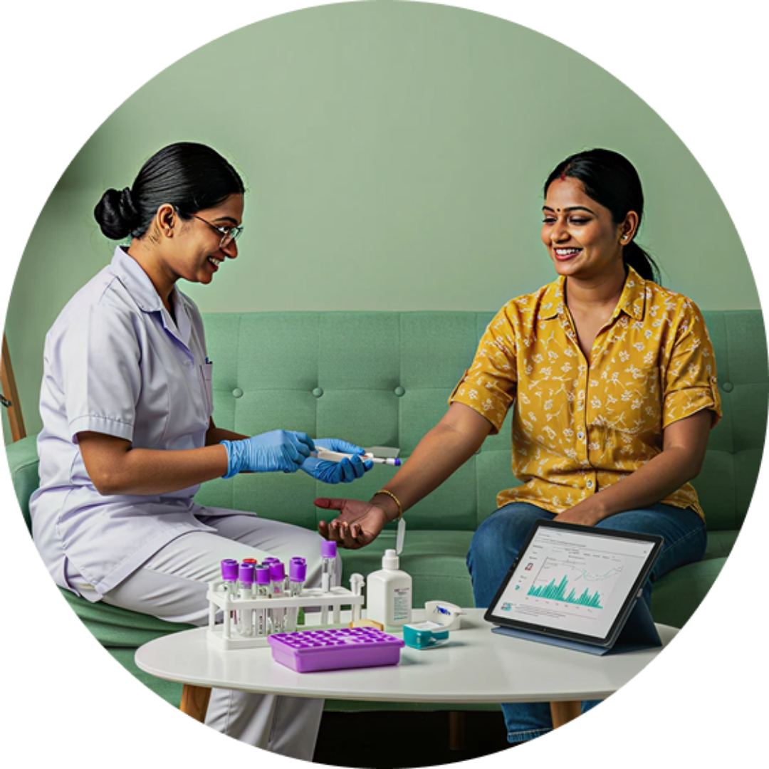 Pathology blood test